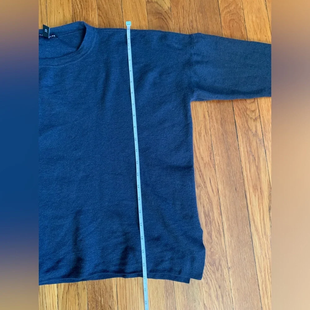 Eileen Fisher 100% superfine merino wool scoop neck sweater M EUC - Picture 12 of 12